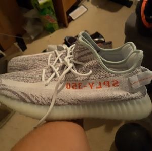 Blue Tint SPLY 350 Yeezys( worn twice ).